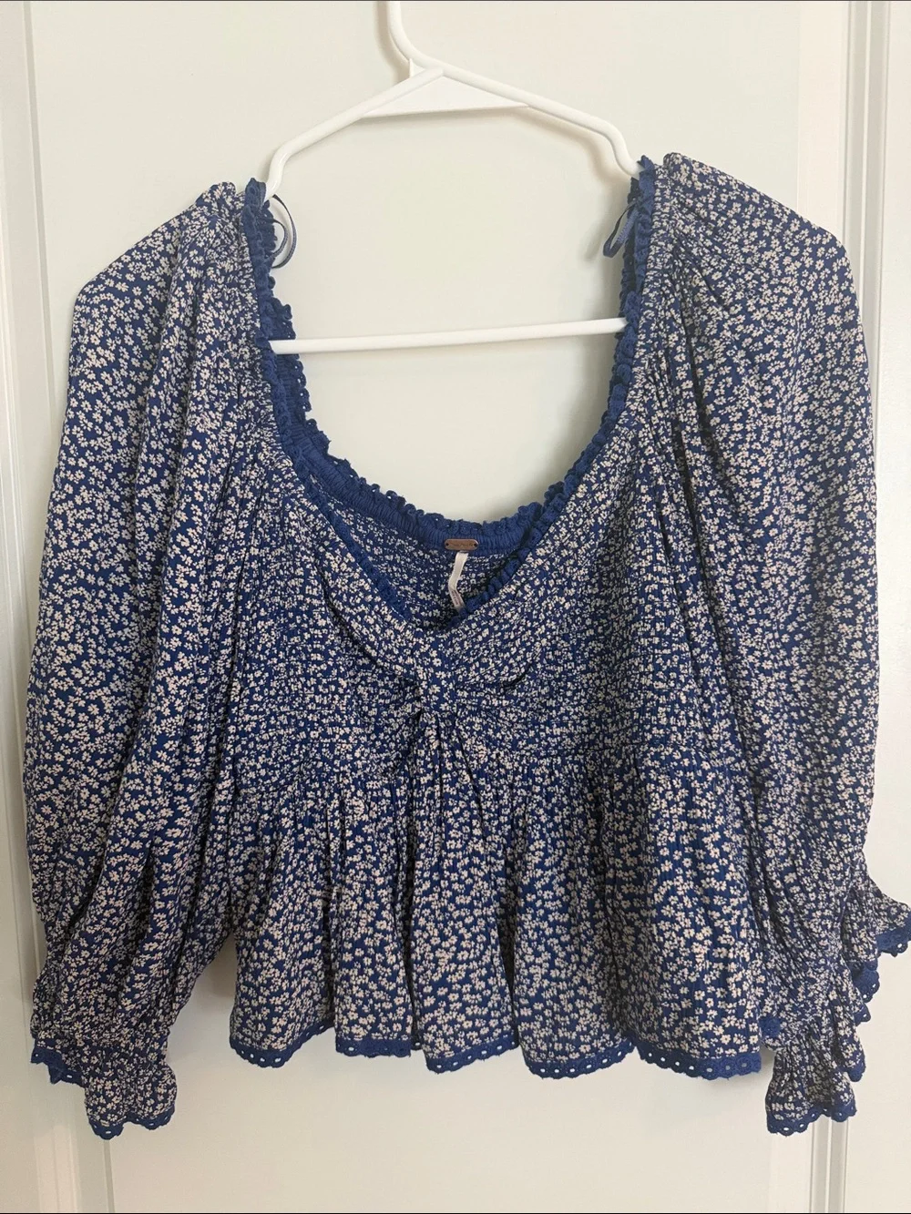 Free People smocked bodice